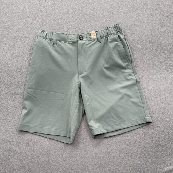 Chubbies Shorts Mens Small Green Everywear 8" Inseam Elastic Waist 076232-042 - Picture 1 of 7